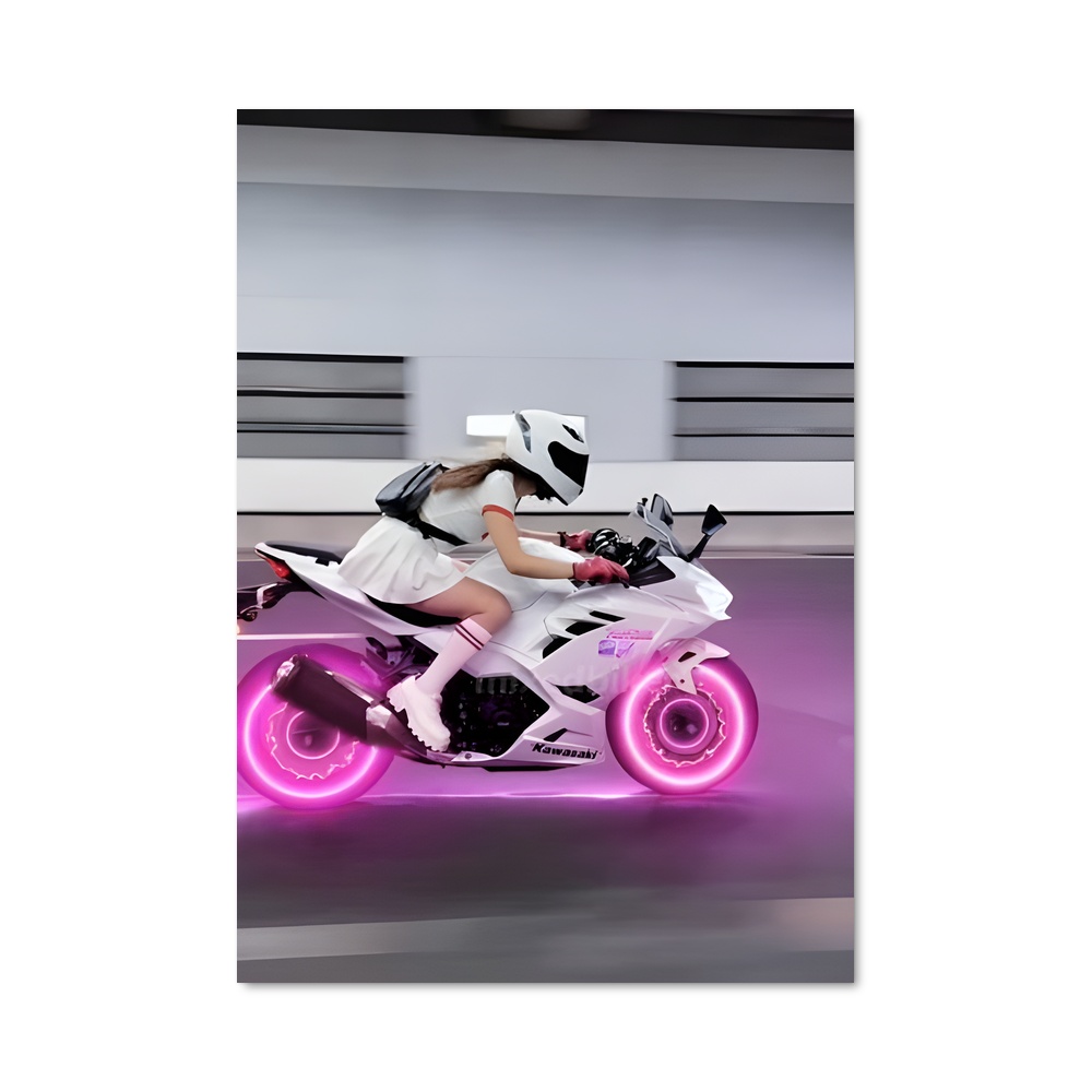 Poster Moto Ninja zx-r captivant